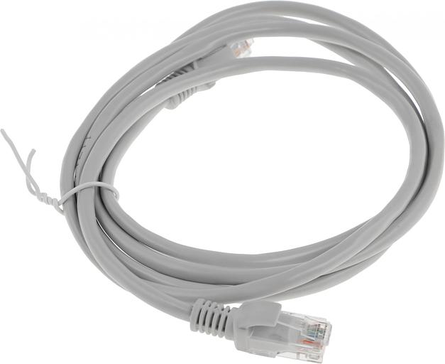 Патч-корд PP12-1.5M 1000G UTP 4 пары cat5E CCA molded 1.5м серый RJ-45 (m)-RJ-45 (m) фото 2