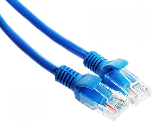 Патч-корд PP12-10M/B 1000G UTP 4 пары cat5E CCA molded 10м синий RJ-45 (m)-RJ-45 (m) фото 2