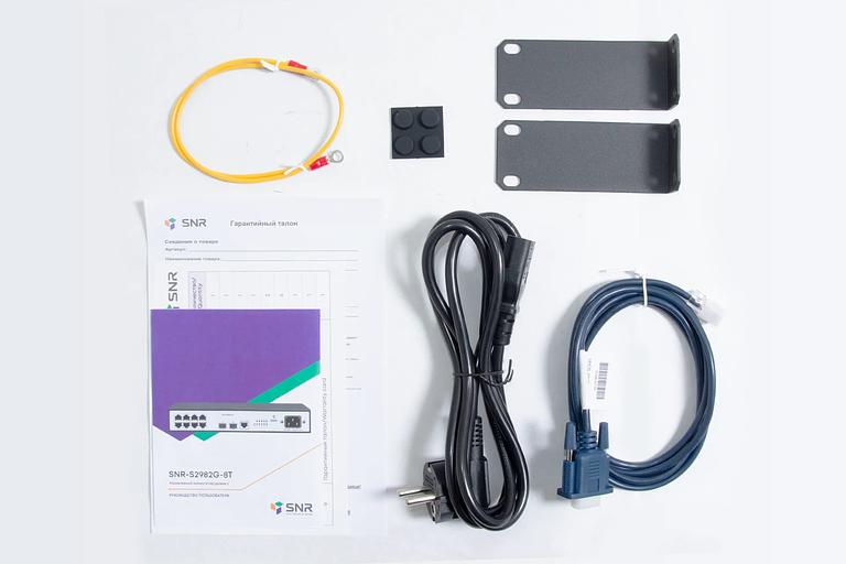 Коммутатор SNR SNR-S2982G-8T 8G управляемый фото 4