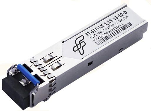 Трансивер Future Technologies FT-SFP-LX-1,25-13-10-D SFP SM 1.25Гбит/с Tx:1310нм до 10км фото 1