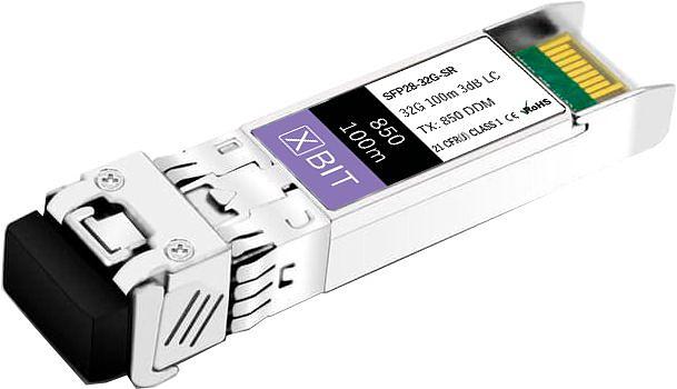 Трансивер Xbit SFP28-32G-SR SFP28 32Gb/s 100m 850nm MM 3dB 2LC DDM фото 1