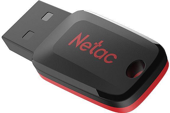 Флеш Диск Netac 4GB U197 NT03U197N-004G-20BK USB2.0 черный/красный фото 2
