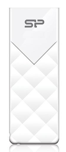 Флеш Диск Silicon Power 8Gb Ultima U03 SP008GBUF2U03V1W USB2.0 белый фото 1