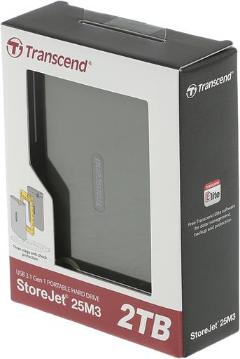 Жесткий диск Transcend USB 3.0 2Tb TS2TSJ25M3G StoreJet 25M3 (5400rpm) 2.5" зеленый фото 8