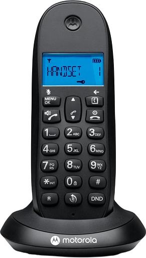 Р/Телефон Dect Motorola C1001СB+ черный АОН фото 1