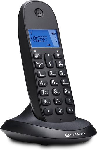 Р/Телефон Dect Motorola C1001СB+ черный АОН фото 2