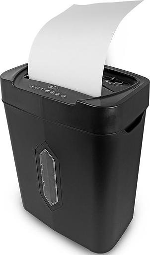 Шредер Heleos УМ22-4 черный (секр.P-4) фрагменты 14лист. 22лтр. скрепки скобы пл.карты CD фото 5