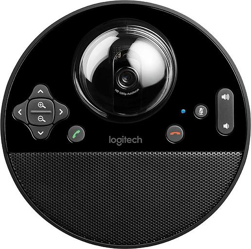 Камера Web Logitech Conference Cam ВСС950 черный 3Mpix (1920x1080) USB2.0 с микрофоном (960-001005) фото 3