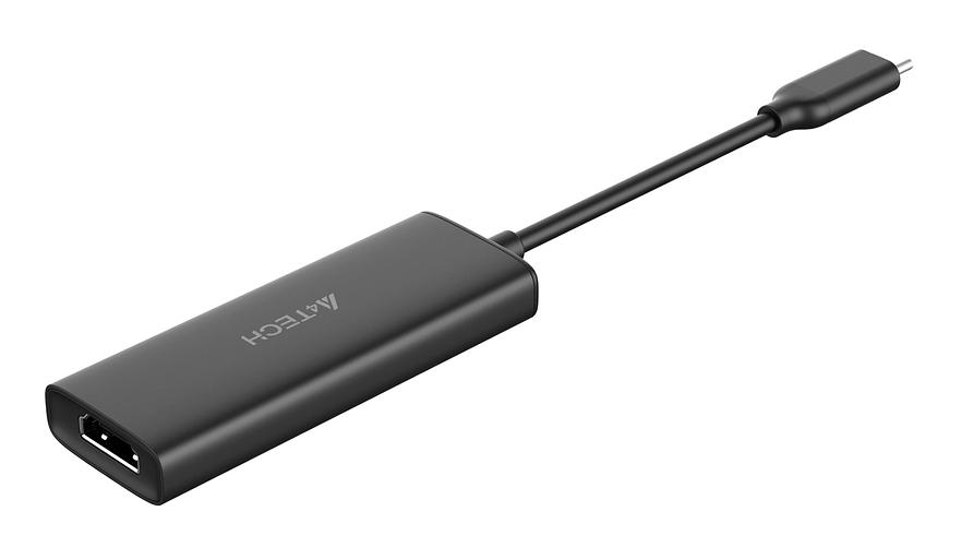Разветвитель USB-C A4Tech DST-40C 2порт. серый фото 3