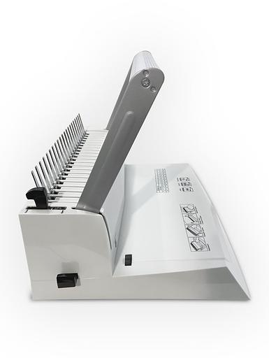 Переплетчик Heleos БП-16 A4/перф.16л.сшив/макс.500л./пластик.пруж. (6-51мм) фото 3