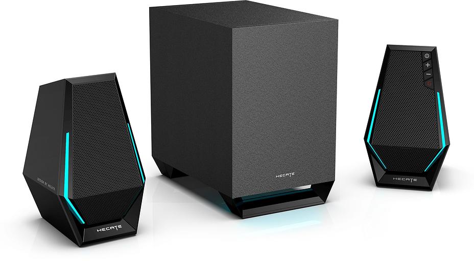 Колонки Edifier G1500 MAX 2.1 черный 30Вт BT фото 2