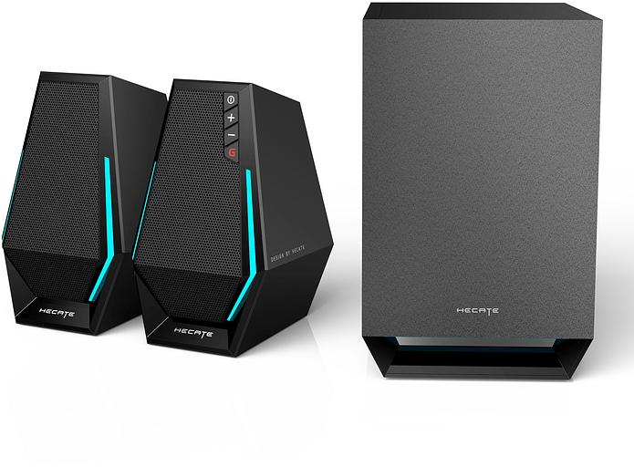 Колонки Edifier G1500 MAX 2.1 черный 30Вт BT фото 3