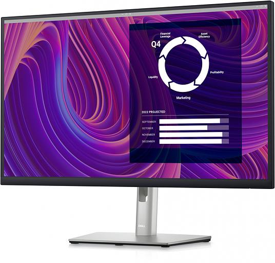 Монитор Dell 27" P2723D черный IPS LED 5ms 16:9 HDMI матовая HAS Piv 1000:1 350cd 178гр/178гр 2560x1440 60Hz DP USB 6.76кг фото 3