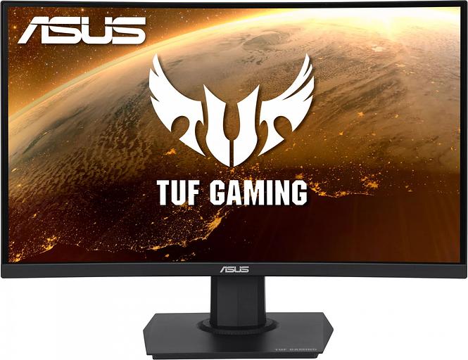 Монитор Asus 23.6" TUF Gaming VG24VQE черный VA LED 1ms 16:9 HDMI матовая 250cd 178гр/178гр 1920x1080 165Hz FreeSync Premium DP FHD 3.37кг фото 1
