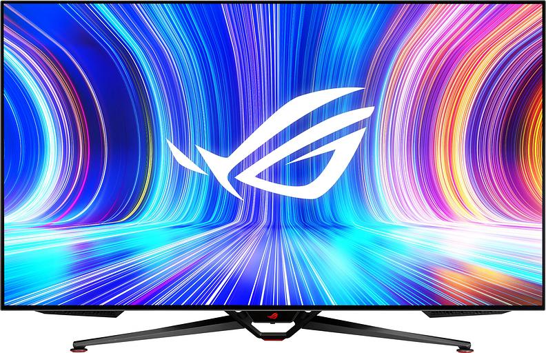 Монитор Asus 47.53" ROG Swift PG48UQ черный OLED LED 16:9 HDMI M/M матовая HAS 450cd 178гр/178гр 3840x2160 138Hz G-Sync DP 4K USB 16.2кг фото 1