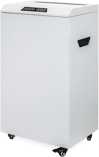 Шредер Heleos УО65-4 серый (секр.P-4) фрагменты 30лист. 65лтр. скрепки скобы пл.карты CD фото 2