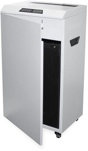 Шредер Heleos УО65-4 серый (секр.P-4) фрагменты 30лист. 65лтр. скрепки скобы пл.карты CD фото 3