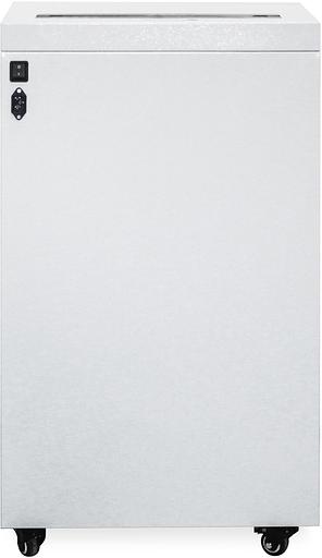 Шредер Heleos УО65-4 серый (секр.P-4) фрагменты 30лист. 65лтр. скрепки скобы пл.карты CD фото 4