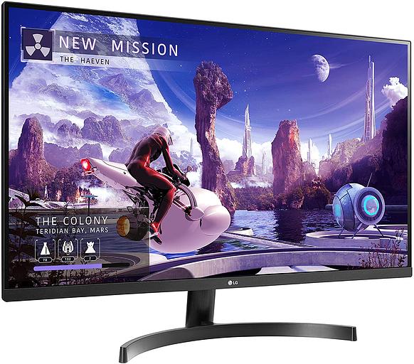 Монитор LG 27" 27QN600-B черный IPS LED 5ms 16:9 HDMI матовая 1000:1 350cd 178гр/178гр 2560x1440 75Hz DP 2K фото 2