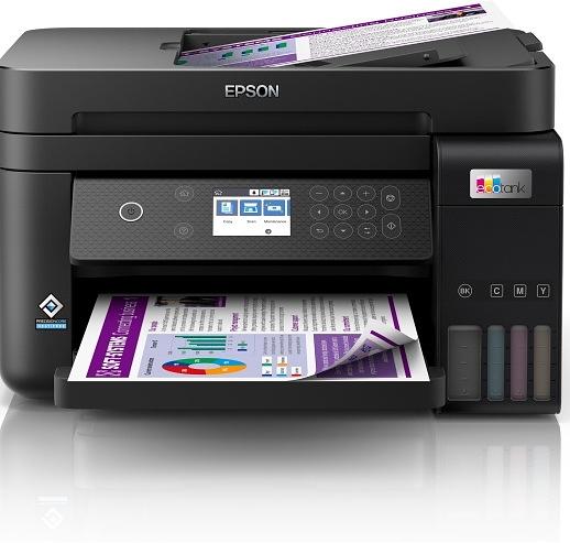 МФУ струйный Epson L6270 (C11CJ61507/C11CJ61407) A4 Duplex Net WiFi черный фото 1