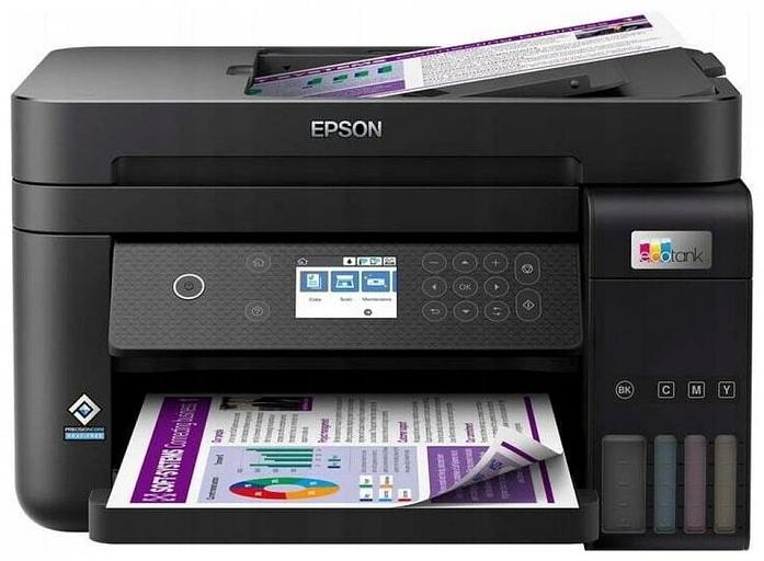 МФУ струйный Epson L6270 (C11CJ61507/C11CJ61407) A4 Duplex Net WiFi черный фото 2