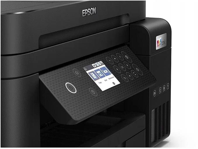 МФУ струйный Epson L6270 (C11CJ61507/C11CJ61407) A4 Duplex Net WiFi черный фото 3