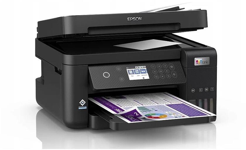 МФУ струйный Epson L6270 (C11CJ61507/C11CJ61407) A4 Duplex Net WiFi черный фото 4