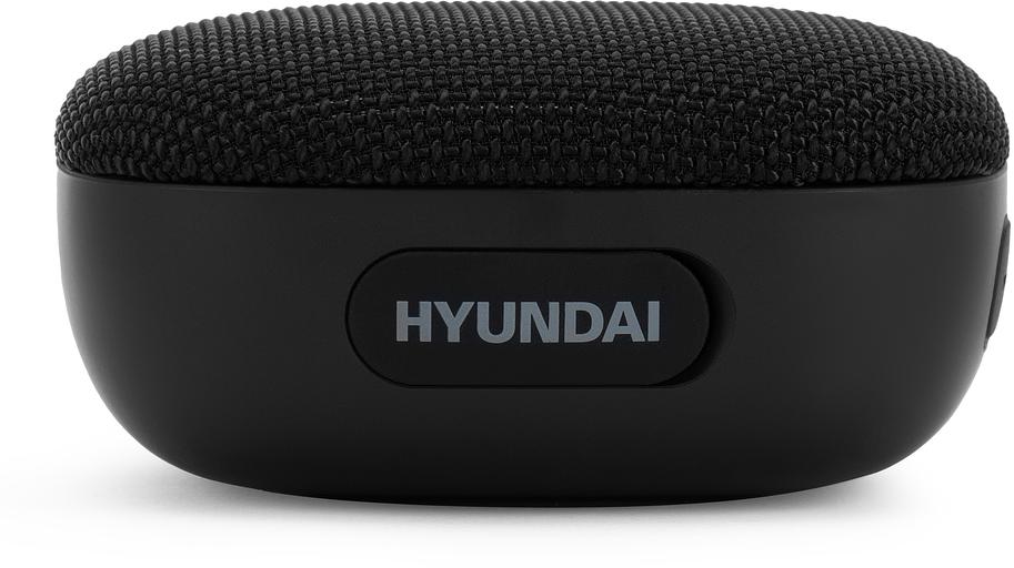 Колонка порт. Hyundai H-PS1010 черный 5W 1.0 BT 10м 1200mAh фото 1