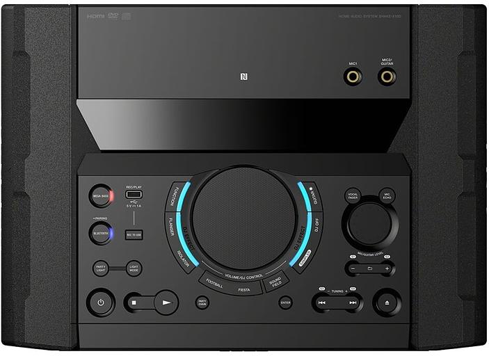 Минисистема Sony Shake-X10 черный 1200Вт CD CDRW DVD DVDRW FM USB BT фото 3