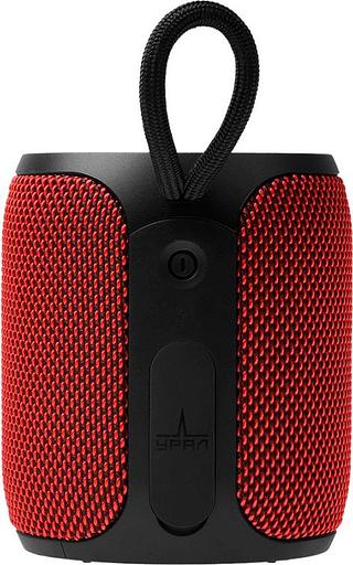 Колонка порт. Ural ТТ М3+ мини красный 16W 2.0 BT/3.5Jack 10м 2500mAh (УРАЛ ТТ М3+ МИНИ К) фото 2