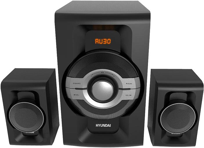 Микросистема Hyundai H-MS1403 черный 60Вт FM USB BT SD фото 3