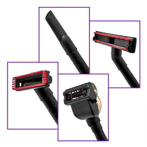 Пылесос Kitfort КТ-5152 700Вт серый/красный фото 3