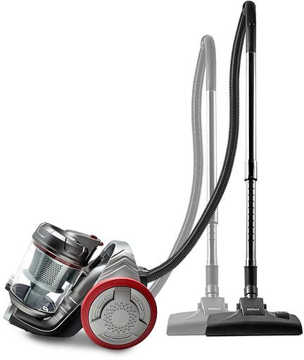 Пылесос Kitfort КТ-5152 700Вт серый/красный фото 10