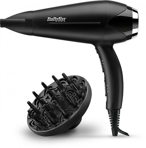 Фен Babyliss D572DE 2200Вт черный/серебристый фото 1