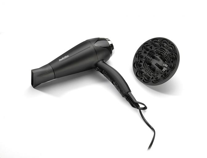 Фен Babyliss D572DE 2200Вт черный/серебристый фото 3