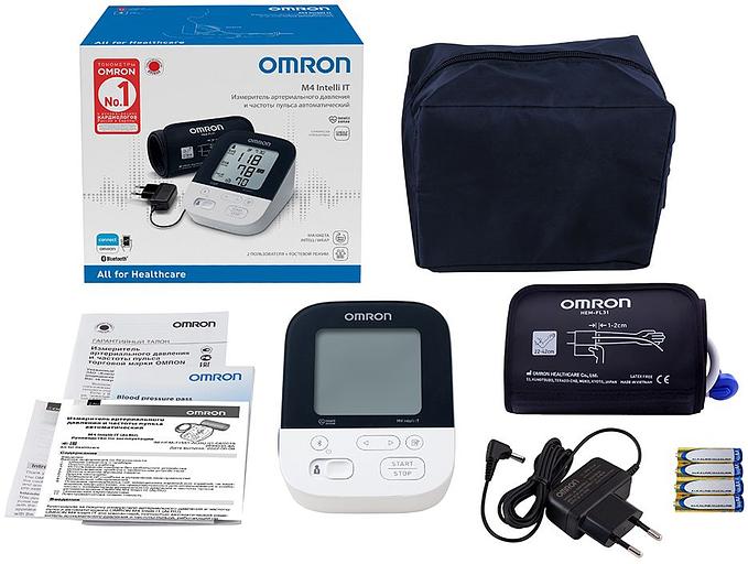 Тонометр автоматический Omron M4 Intelli IT фото 10
