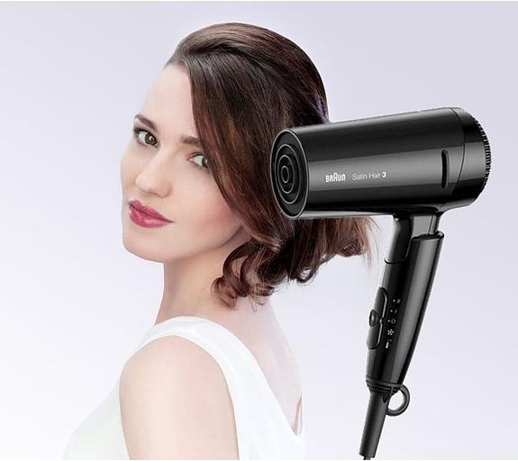 Фен Braun BRHD350E 1600Вт черный фото 6