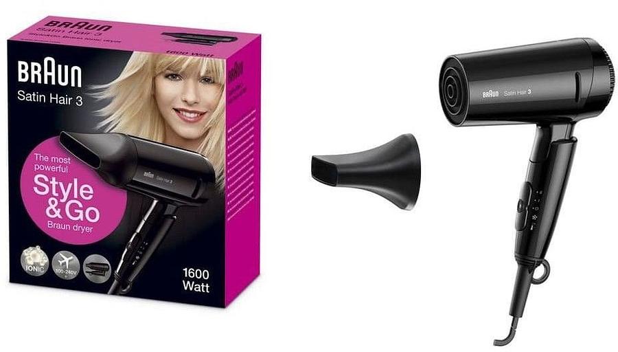 Фен Braun BRHD350E 1600Вт черный фото 8