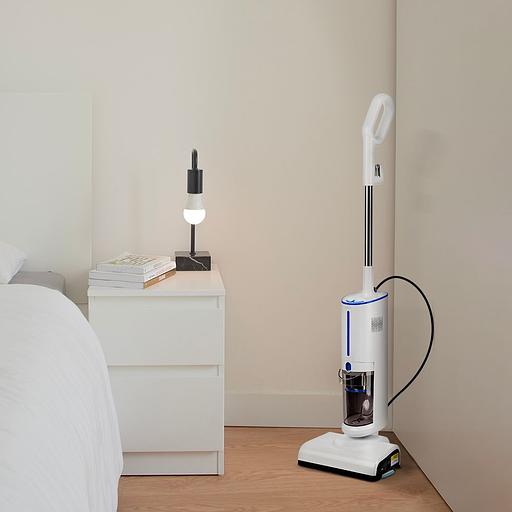 Пылесос паровой Kitfort КТ-5157-3 1000Вт белый/синий фото 4