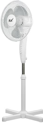 Вентилятор напольный RIX RSF-3000W 40Вт скоростей:3 белый фото 2