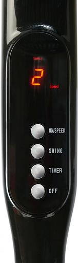 Вентилятор напольный Centek CT-5026 65Вт скоростей:4 ПДУ черный фото 3