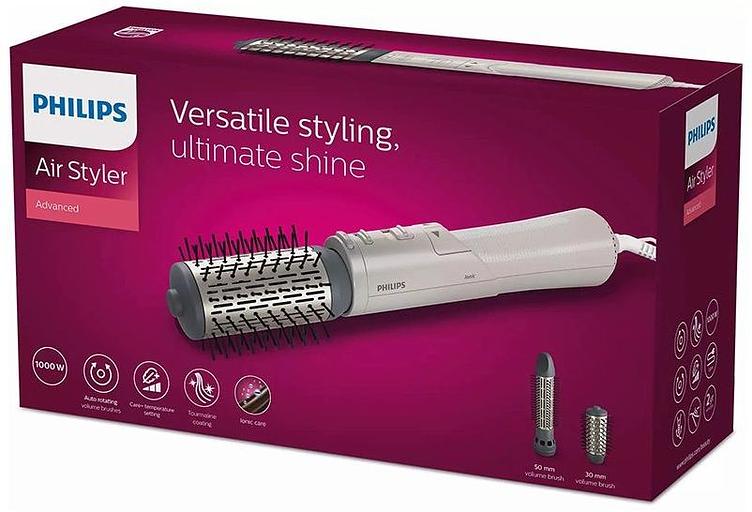 Фен-щетка Philips BHA710/00 1000Вт бежевый фото 6