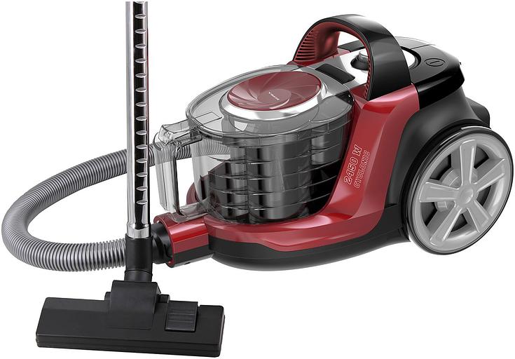 Пылесос Supra VCS-2460 2450Вт красный/черный фото 1