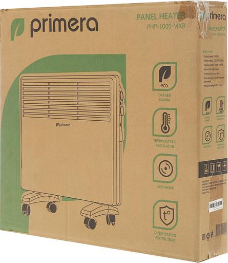 Конвектор Primera PHP-1000-MXB 1000Вт белый фото 8