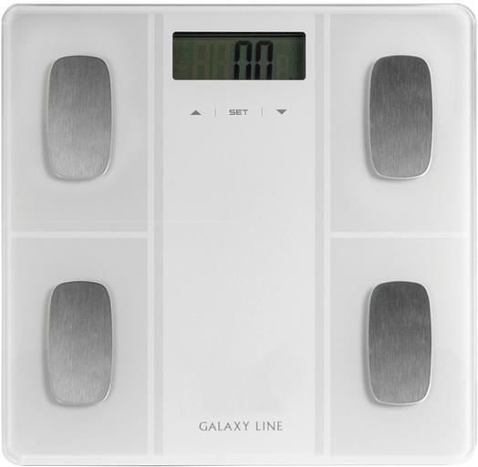 Весы напольные электронные Galaxy Line GL 4854 макс.150кг белый фото 1