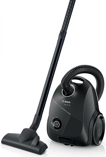 Пылесос Bosch Serie 2 BGBS2BA1P 600Вт черный фото 1