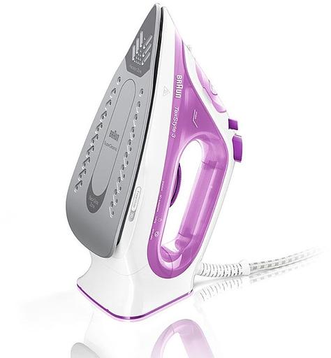 Утюг Braun SI3030PU 2300Вт белый/розовый фото 2