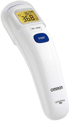 Термометр инфракрасный Omron MC-720-E белый фото 3