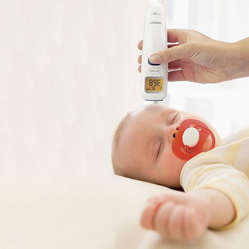 Термометр инфракрасный Omron MC-720-E белый фото 10