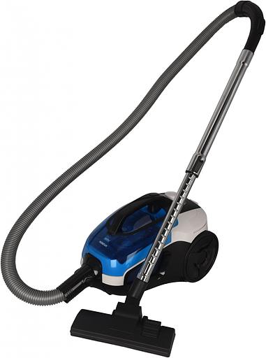 Пылесос Hyundai HYV-C3377 2400Вт белый/синий фото 1